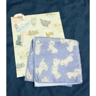 フランシュリッペ(franche lippee)のおまけ付☆フランシュリッペ☆猫ちゃんタオルハンカチ☆新品！(ハンカチ)