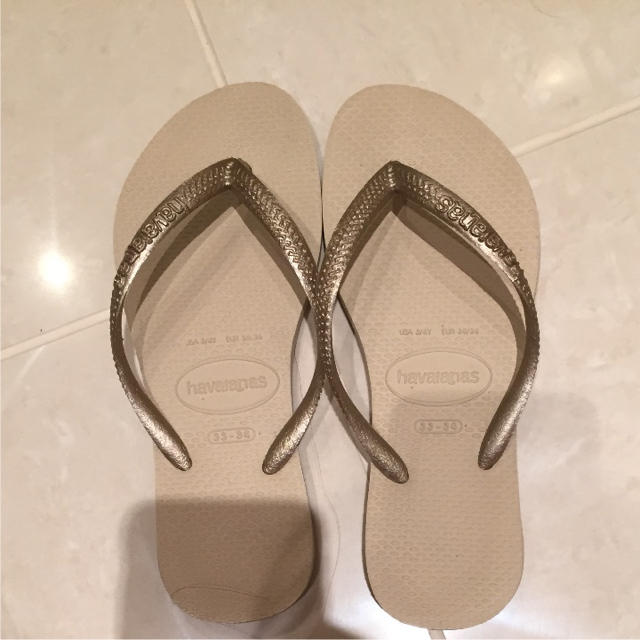 Havaianas ハワイアナス スリム サンドグレーの通販 By Ri S Shop ハワイアナスならラクマ