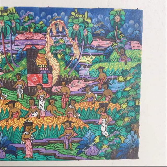 新品 バリアート 絵画 バリ島 ハンドペイントの通販 by chailove's
