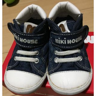 ミキハウス(mikihouse)のmikihouse キッズシューズ 14.5cm 中古(スニーカー)