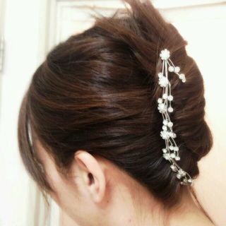 クレアーズ(claire's)の新品 ヘアアクセ 浴衣 結婚式などに♪(ヘアピン)