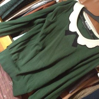 ディップドロップス(Dip Drops)のdip drop だまし絵ニットトップス(ニット/セーター)