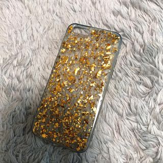 ローズバッド(ROSE BUD)のiPhone6 iPhone7 ケース カバー シリコン 金箔(iPhoneケース)