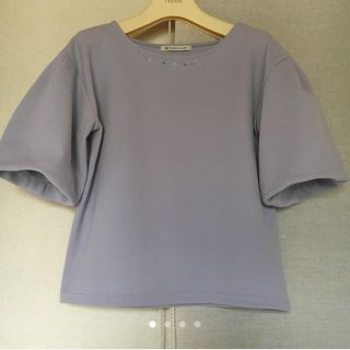 マジェスティックレゴン(MAJESTIC LEGON)のお値下げ‼️マジェスティックレゴン M バルーン袖 ビジュー(シャツ/ブラウス(半袖/袖なし))