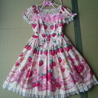 アンジェリックプリティー(Angelic Pretty)の☆セット☆ strawberry whip ワンピース(ミニワンピース)