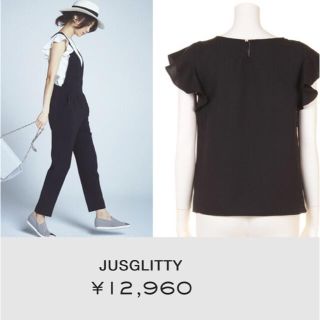 ジャスグリッティー(JUSGLITTY)のジャスグリッティー♡ラッフルブラウス(シャツ/ブラウス(半袖/袖なし))