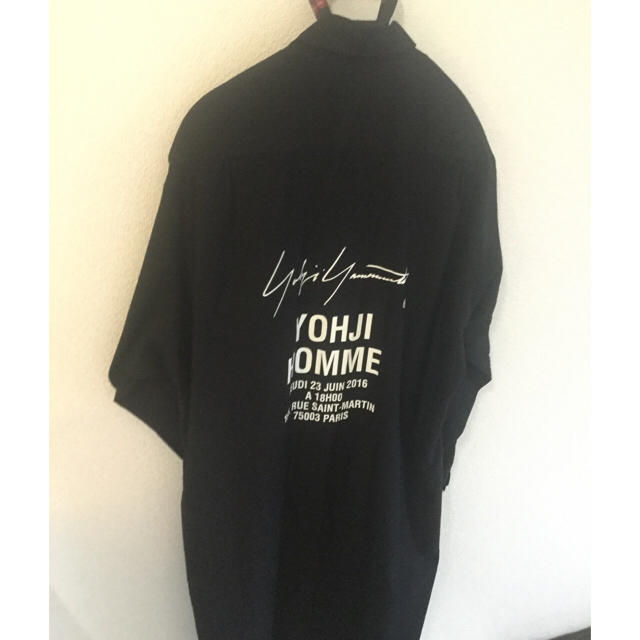 完売品 スタッフシャツ yohji yamamoto 2017ss