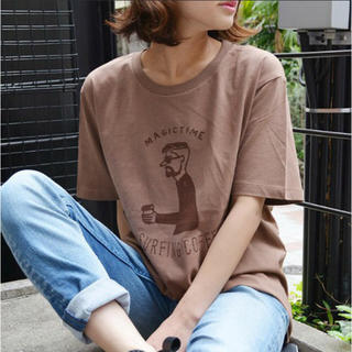 トゥデイフル(TODAYFUL)の1975 tokyo "MAGICTIME"ロゴTシャツ(Tシャツ(半袖/袖なし))