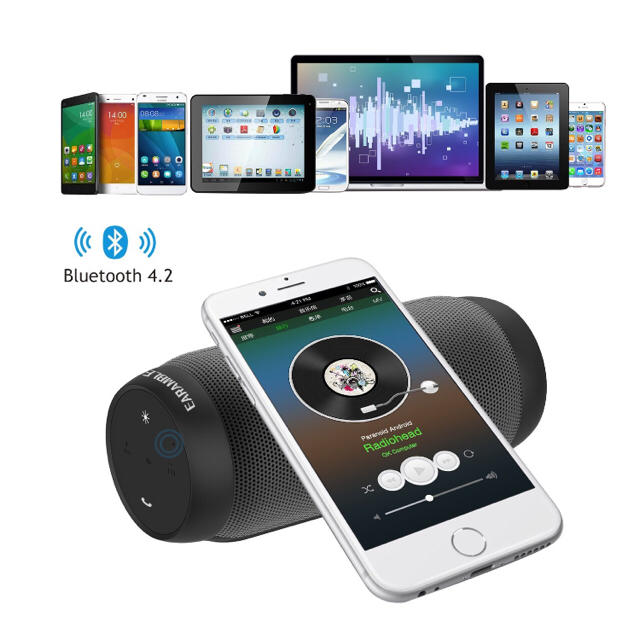 Bluetooth サウンドスピーカー  ♡ スマホ/家電/カメラのオーディオ機器(スピーカー)の商品写真