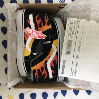 ヴァンズ(VANS)のvans flame logo sk8-hi us7.5(スニーカー)