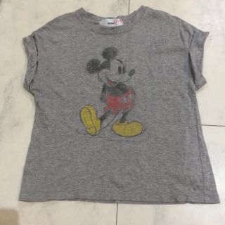 スナイデル(SNIDEL)のsnidel girl ミッキー Tシャツ 110(Tシャツ/カットソー)