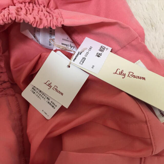 Lily Brown(リリーブラウン)の♡新品タグ付き♡カットワーク刺繍スカートパンツ♡ レディースのスカート(ひざ丈スカート)の商品写真