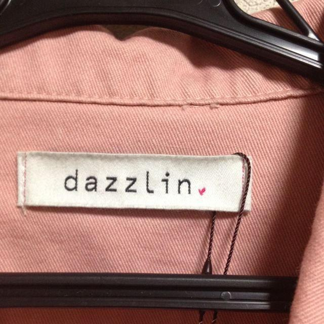 dazzlin(ダズリン)のアメフトクラブシャツ♡ピンク レディースのジャケット/アウター(ミリタリージャケット)の商品写真