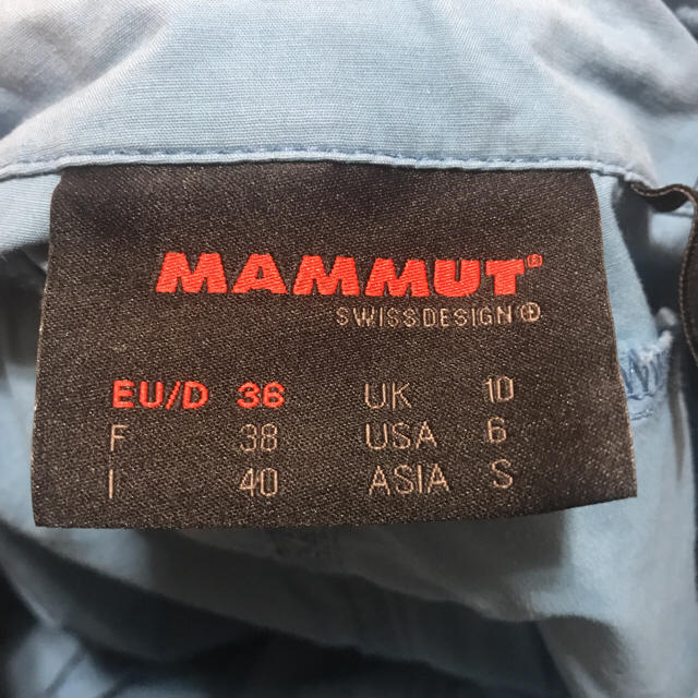 Mammut(マムート)の【MAMMUT】ハーフパンツ レディース スポーツ/アウトドアのアウトドア(登山用品)の商品写真