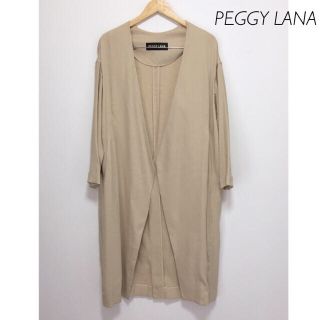 【新品】PEGGY LANA リネンコーディガン(カーディガン)