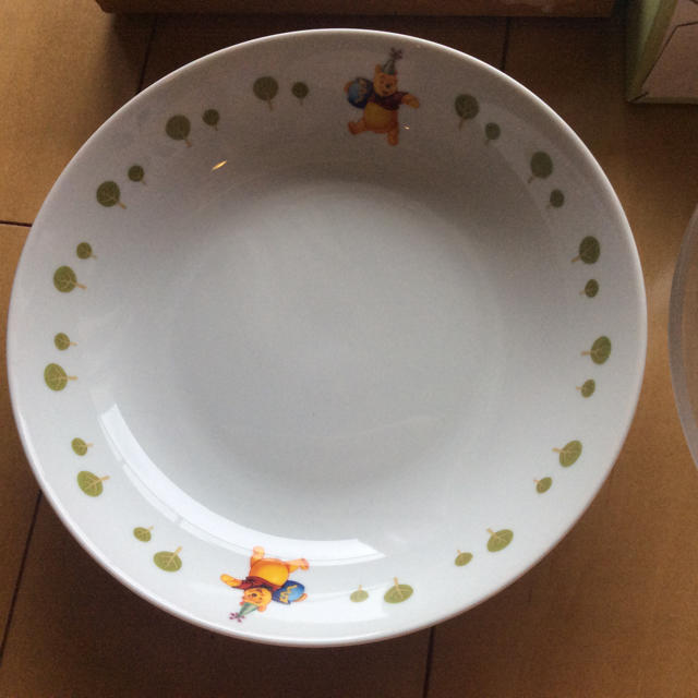 くまのプーさん - 非売品 プーさん パスタ皿 リラックマ ガラス くまのプーさん - 非売品 プーさん パスタ皿 リラックマ ガラス