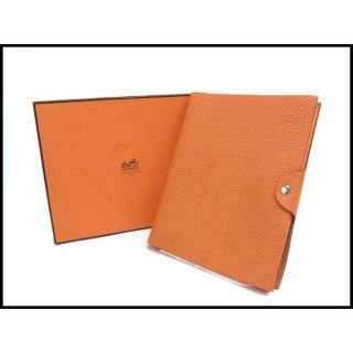 エルメス(Hermes)のHERMES エルメス ユリスMM レザー ノートカバー　美品(その他)