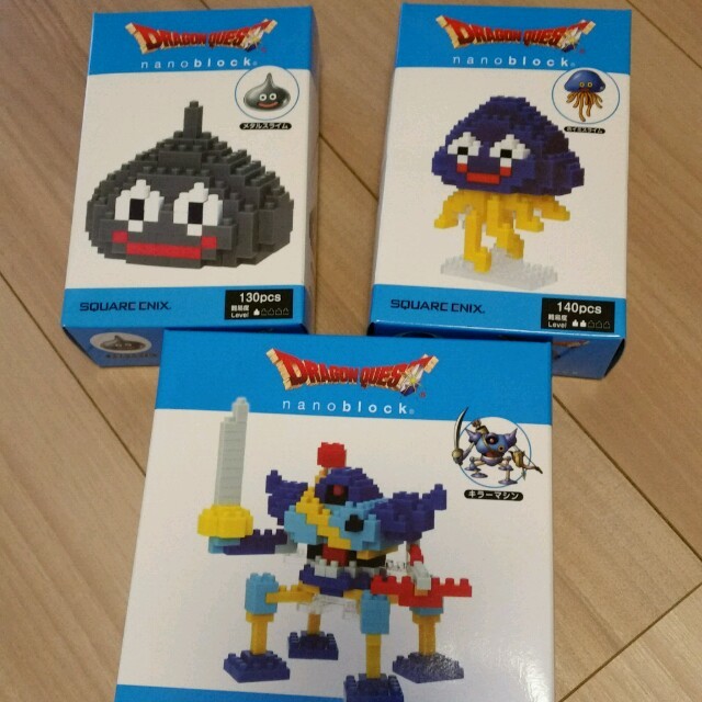 DQ ドラクエ ナノブロック nanoblock 3点セット | フリマアプリ ラクマ