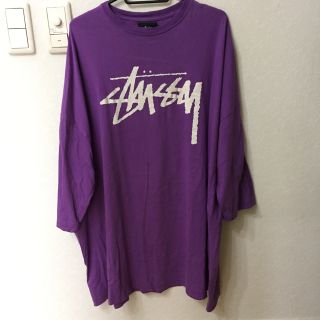 ステューシー(STUSSY)のSTUSSY BIG T-shirt Tシャツワンピース(ミニワンピース)