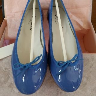 レペット(repetto)のtetemimi様専用　　　repetto　パテントレザー　36.5!(バレエシューズ)