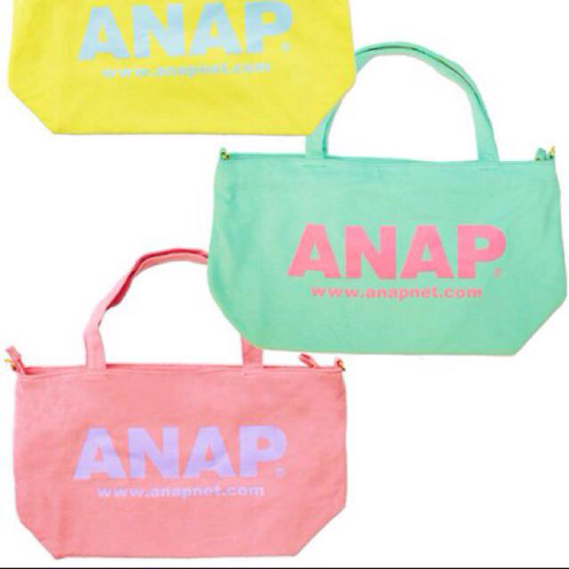 ANAP(アナップ)のANAP ロゴスウェットトートバック レディースのバッグ(トートバッグ)の商品写真