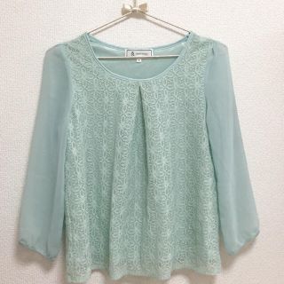 ロペピクニック(Rope' Picnic)の美品  ロペピクニック  ミントグリーンブラウス(シャツ/ブラウス(長袖/七分))