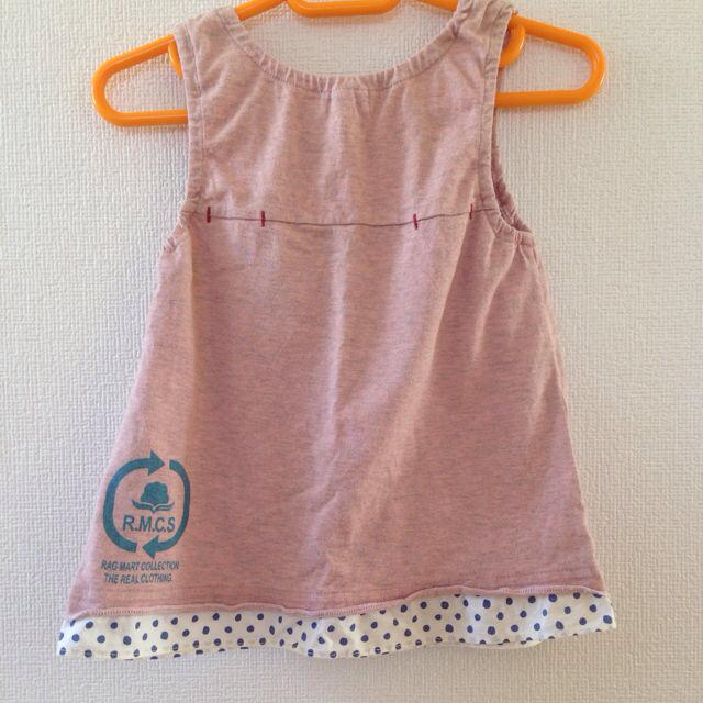 RAG MART(ラグマート)のRAG MARTのタンクトップ☆95cm キッズ/ベビー/マタニティのキッズ服女の子用(90cm~)(その他)の商品写真