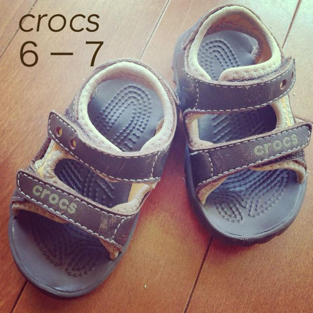 crocs(クロックス)のクロックス 14cm レアモデル キッズ/ベビー/マタニティのキッズ靴/シューズ(15cm~)(その他)の商品写真