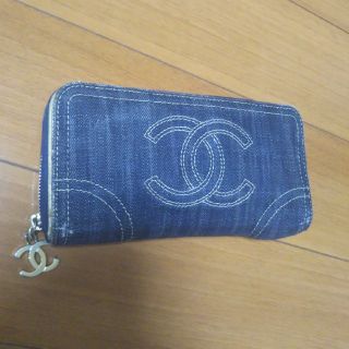 シャネル(CHANEL)のシャネル　デニム生地　財布(財布)