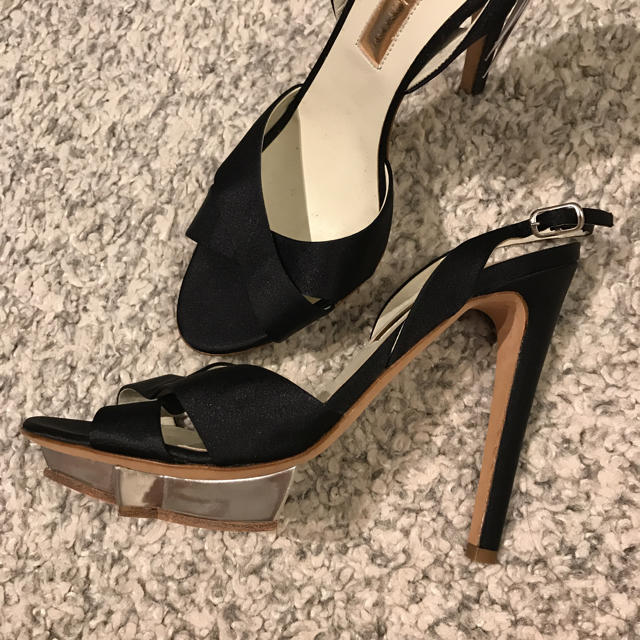 JIMMY CHOO - ルパートサンダーソン サテン サンダル 星 黒の通販 by