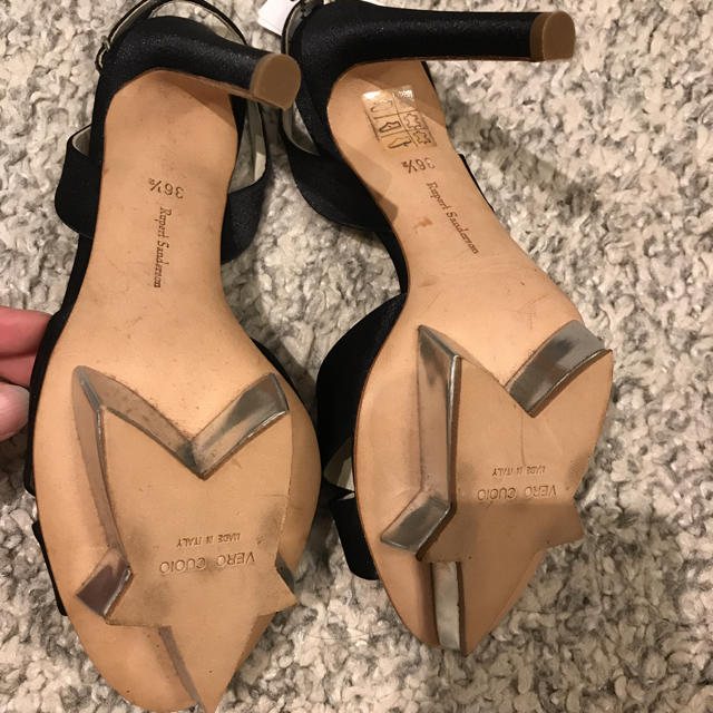 JIMMY CHOO - ルパートサンダーソン サテン サンダル 星 黒の通販 by