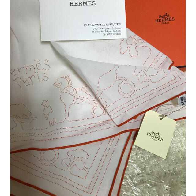 Hermes(エルメス)の❤️  専用ページ  エルメス  ハンカチ  ミニスカーフ レディースのファッション小物(ハンカチ)の商品写真