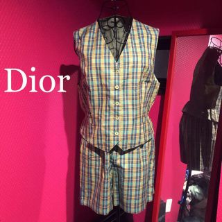 クリスチャンディオール(Christian Dior)のDior★ベスト&キュロット セットアップ★クリスチャンディオールスポーツ(セット/コーデ)