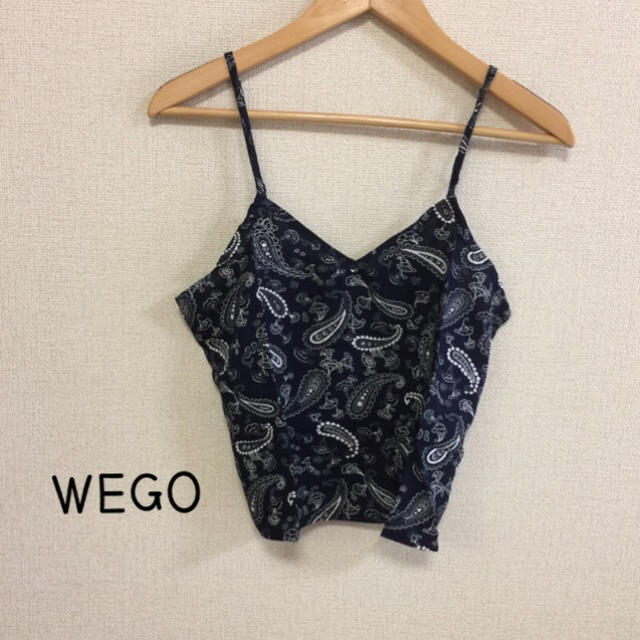 WEGO(ウィゴー)の⭐︎新品⭐︎ WEGO ペイズリー柄 キャミソール レディースのトップス(キャミソール)の商品写真