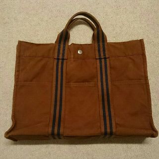 エルメス(Hermes)のエルメス フールトゥMMブラウン トートバッグ(トートバッグ)