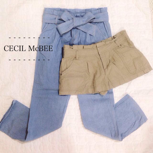 CECIL McBEE(セシルマクビー)の合わせやすい春夏パンツ♡ レディースのパンツ(カジュアルパンツ)の商品写真