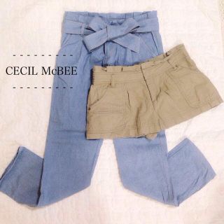 セシルマクビー(CECIL McBEE)の合わせやすい春夏パンツ♡(カジュアルパンツ)