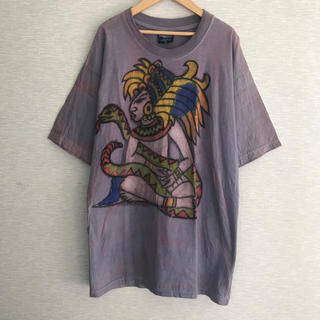 USA古着 BIGTシャツ【XL】タイダイ(Tシャツ/カットソー(半袖/袖なし))