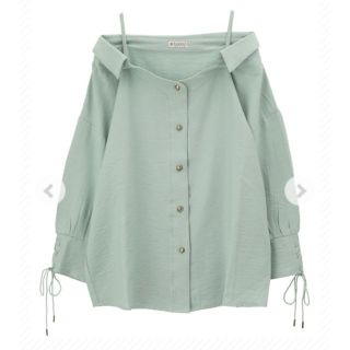 アクシーズファム(axes femme)のオフショルBL   【haruna様専用】(シャツ/ブラウス(長袖/七分))