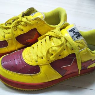 アベイシングエイプ(A BATHING APE)のBAPESTA A BATHING APE エイプ 28㎝ 送料込み(定形外)(スニーカー)