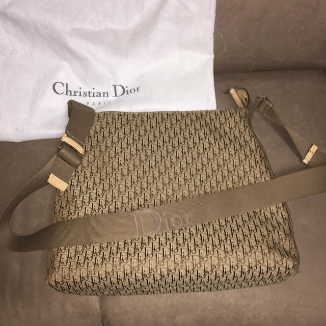 値下げ可 Cristian Dior メッセンジャー ショルダーバッグ