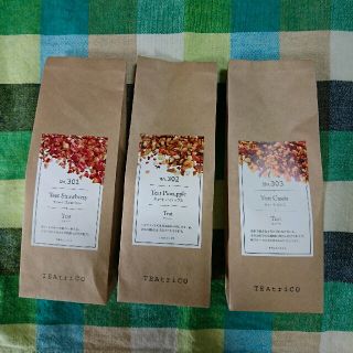 TEAtrico ティートリコ (食べれる紅茶) 50g色々3点セット(茶)