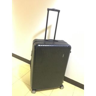 リモワ(RIMOWA)の美品 リモワ サルサ 黒 4輪(スーツケース/キャリーバッグ)