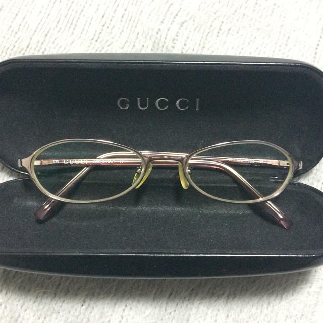 Gucci(グッチ)のグッチ 度入り 眼鏡 レディースのファッション小物(サングラス/メガネ)の商品写真