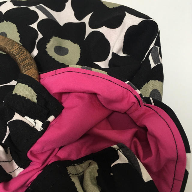 marimekko(マリメッコ)のマリメッコ ハンドメイドバッグ ハンドメイドのファッション小物(バッグ)の商品写真