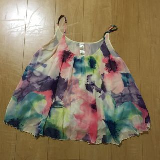 ムルーア(MURUA)のMURUA♡シフォンキャミ(キャミソール)