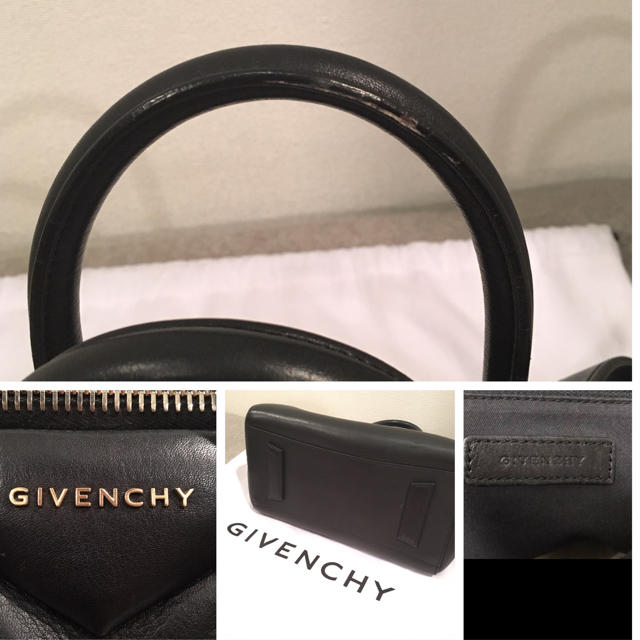 GIVENCHY(ジバンシィ)のGIVENCHY アンティゴナ ブラック M 伊勢丹購入 正規品 レディースのバッグ(ハンドバッグ)の商品写真