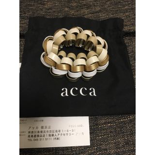 アッカ(acca)の新品★acca 復刻版ループシュシュ(ヘアゴム/シュシュ)