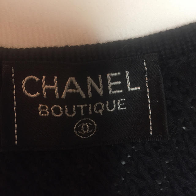 CHANEL(シャネル)のシャネル タンクトップ 黒のみ レディースのトップス(タンクトップ)の商品写真