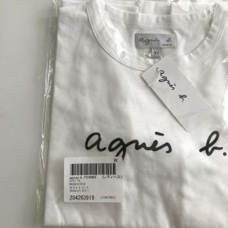 アニエスベー(agnes b.)の値下げしました！正規品 アニエスべー T1 ホワイト 新品未使用 (Tシャツ(半袖/袖なし))